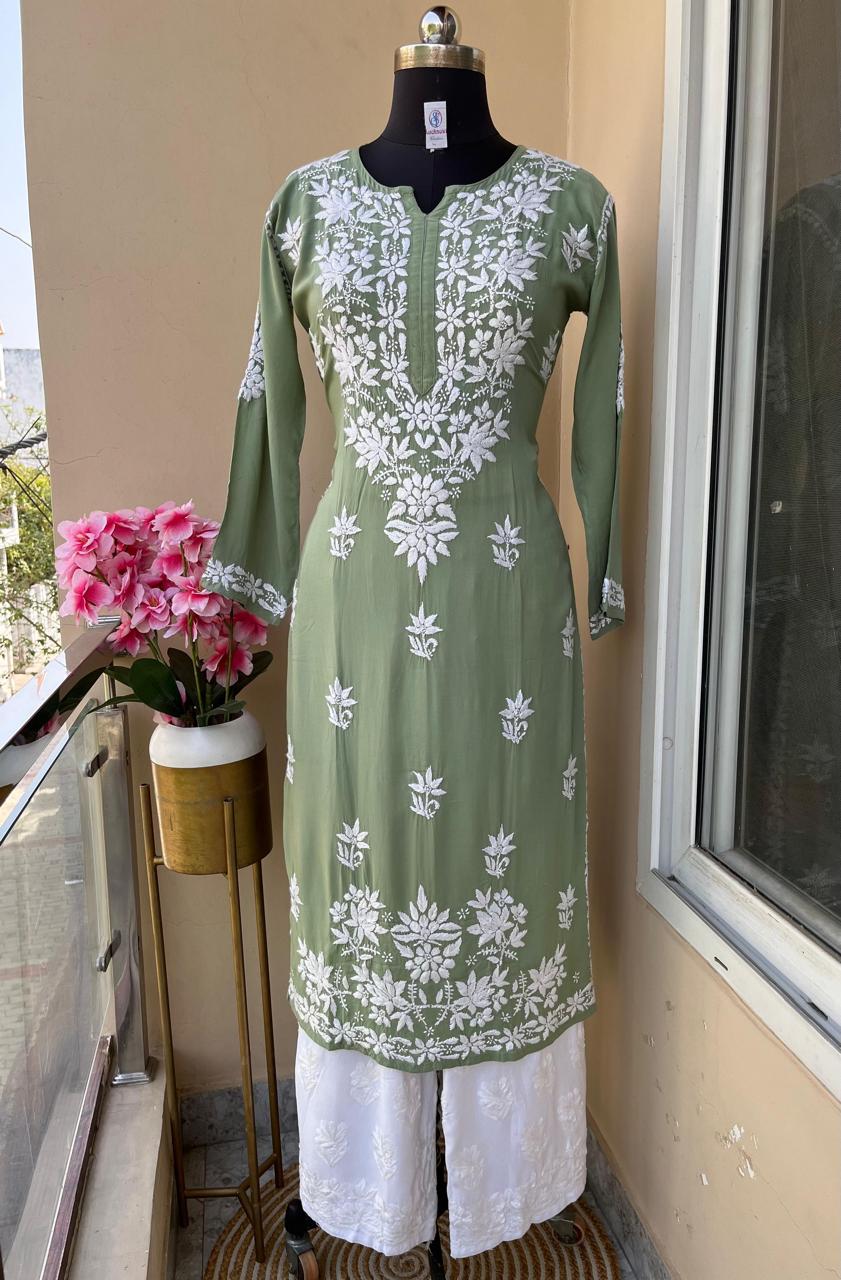 Pista Kurti With Plazo For Women