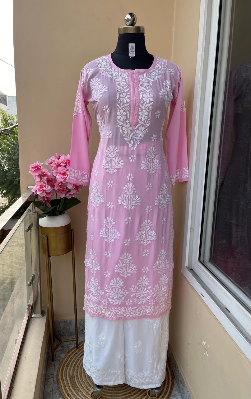 Baby Pink Buy Plazo Suit Online At Best Price For Women