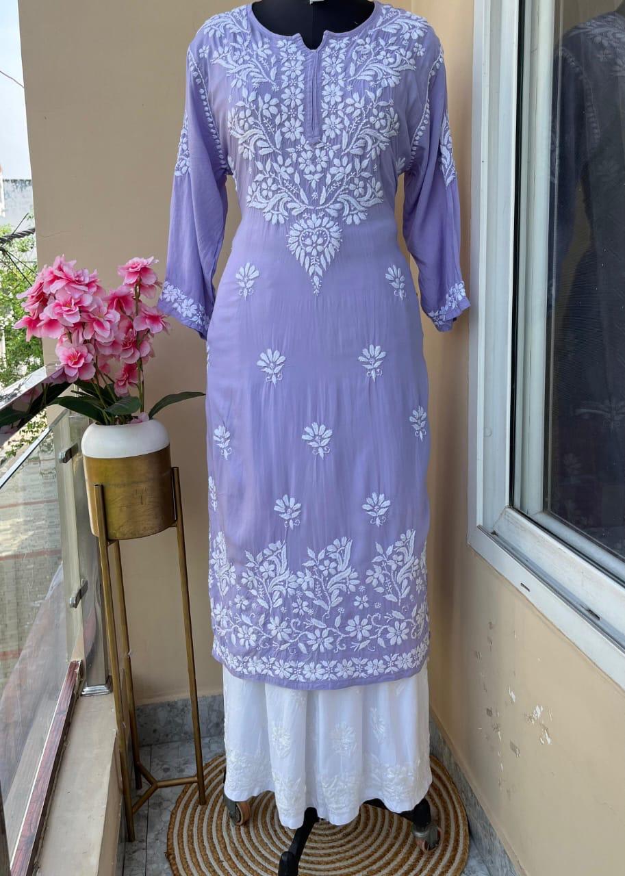 RAMA GREEN Primum Rayon Kurti And Thick cotton Plazo Set For Women