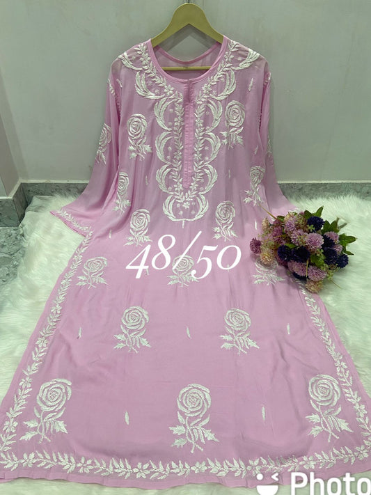 BABY PINK *Festival Sale Update*  *_modaal kurti_*