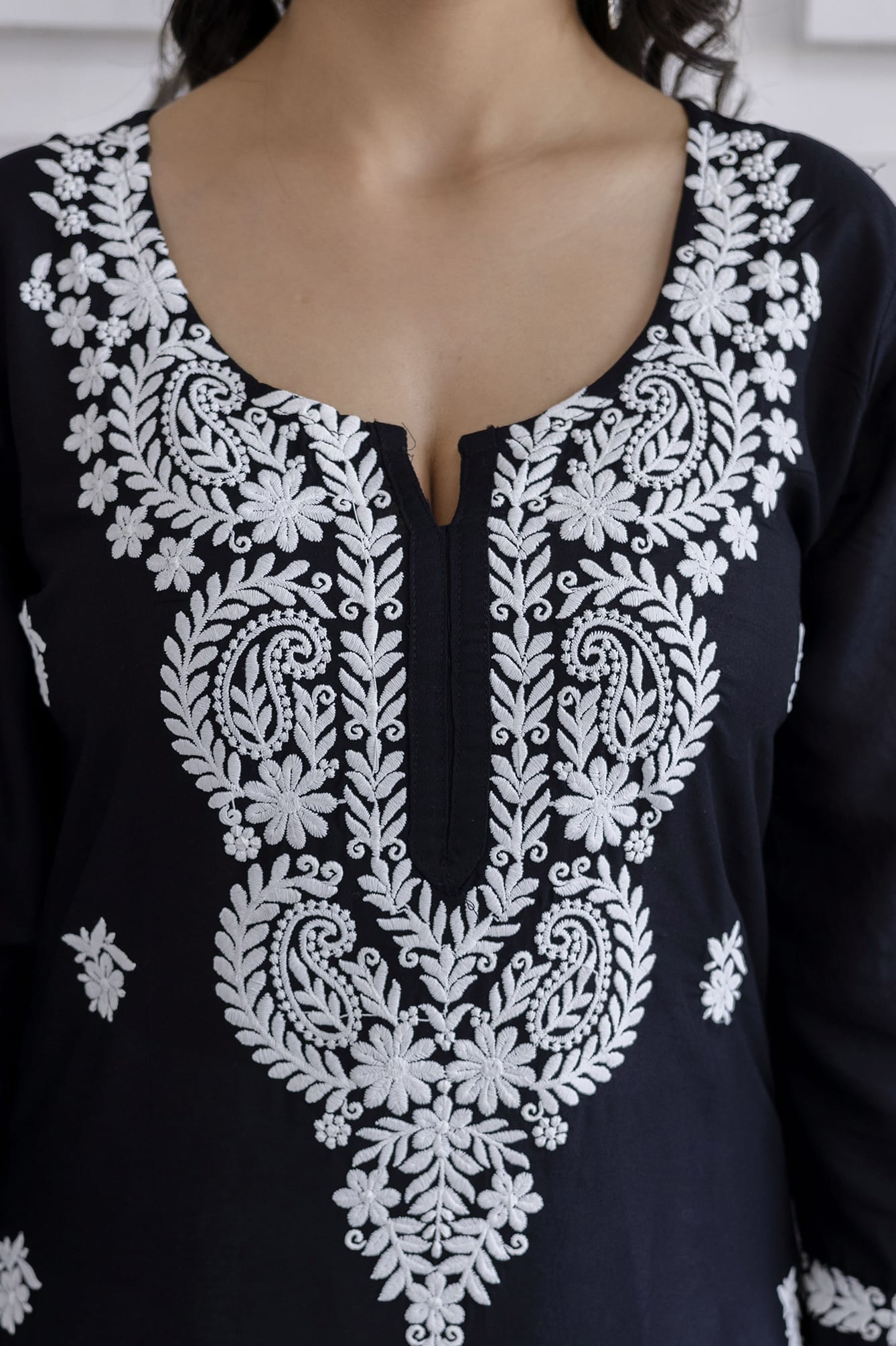 BLACK Trendy Fashionable kurtis