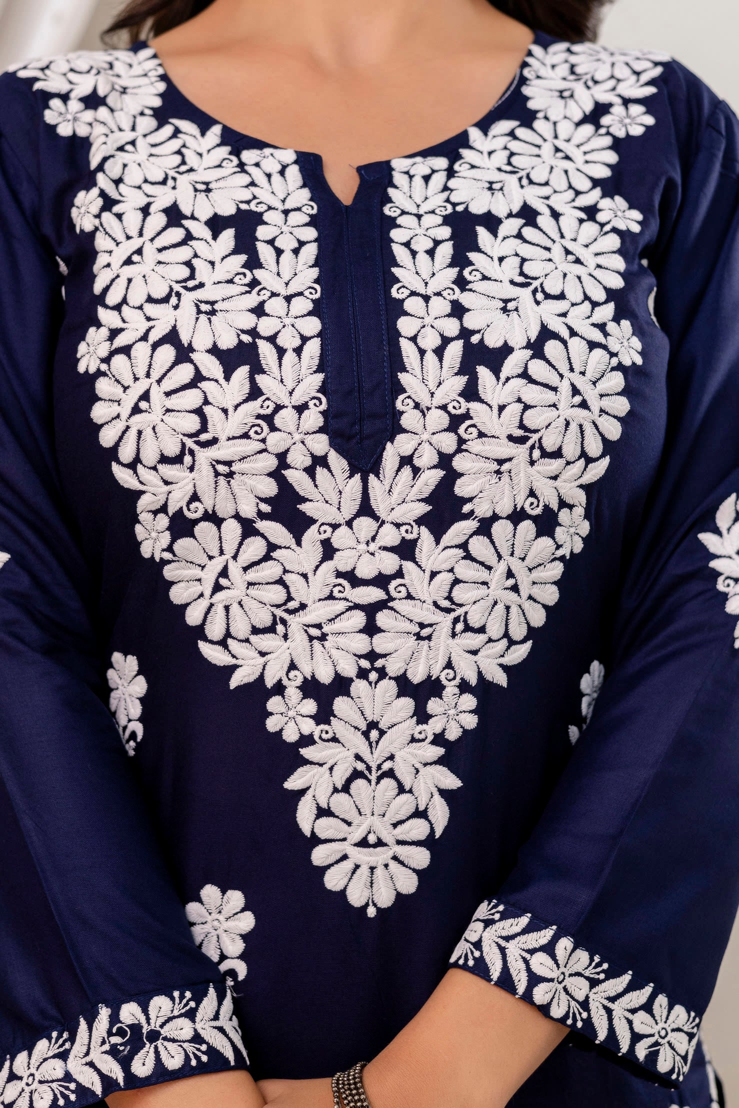 BLUE Trendy Kurti Set For Women.