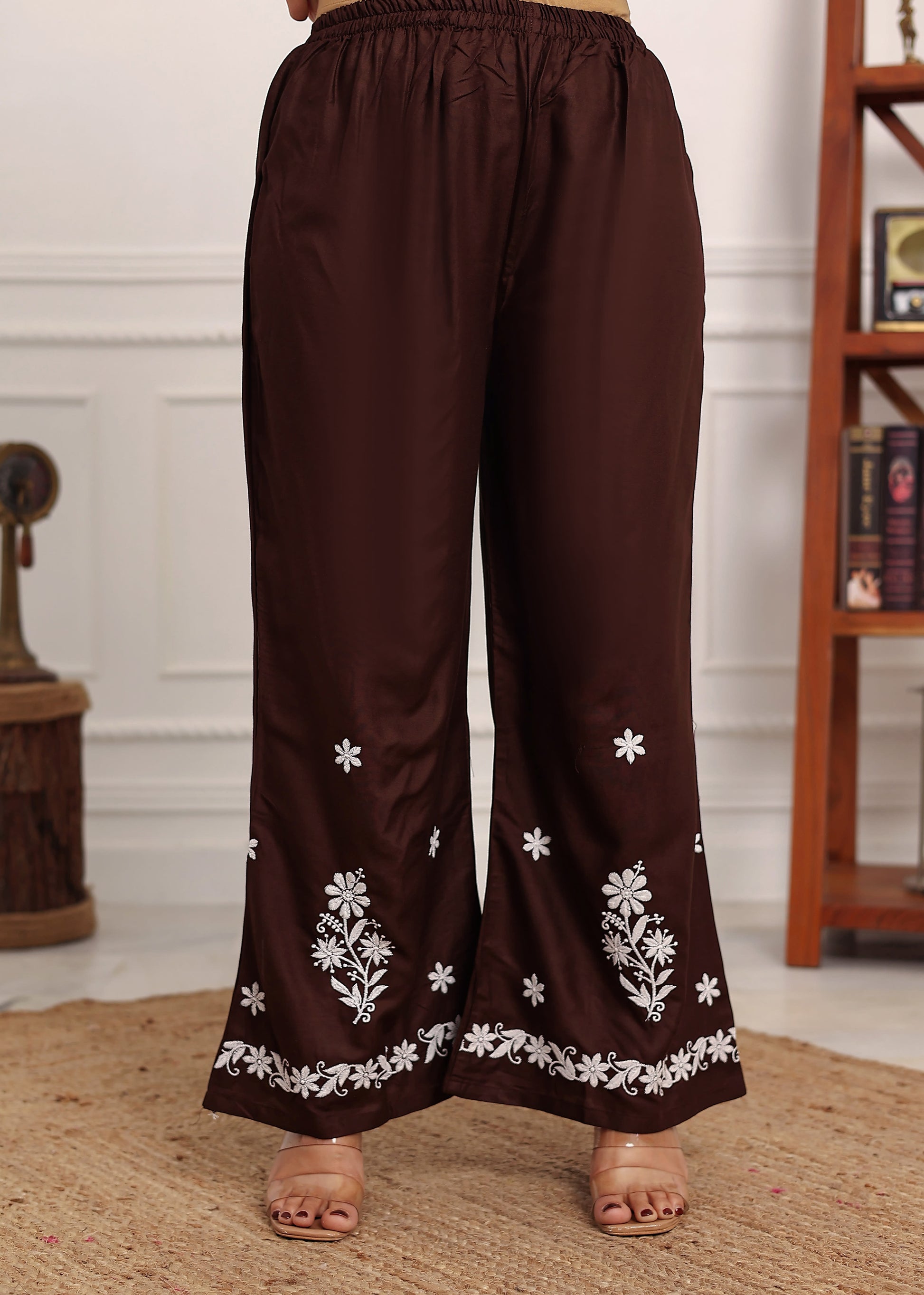 COFEE Premium Rayon Kurti Plazo Set