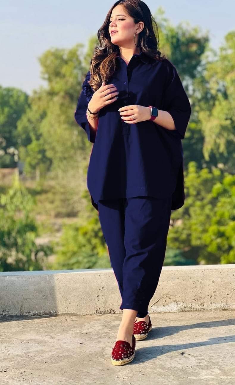 Blue Premium Co-Ord Set For Women