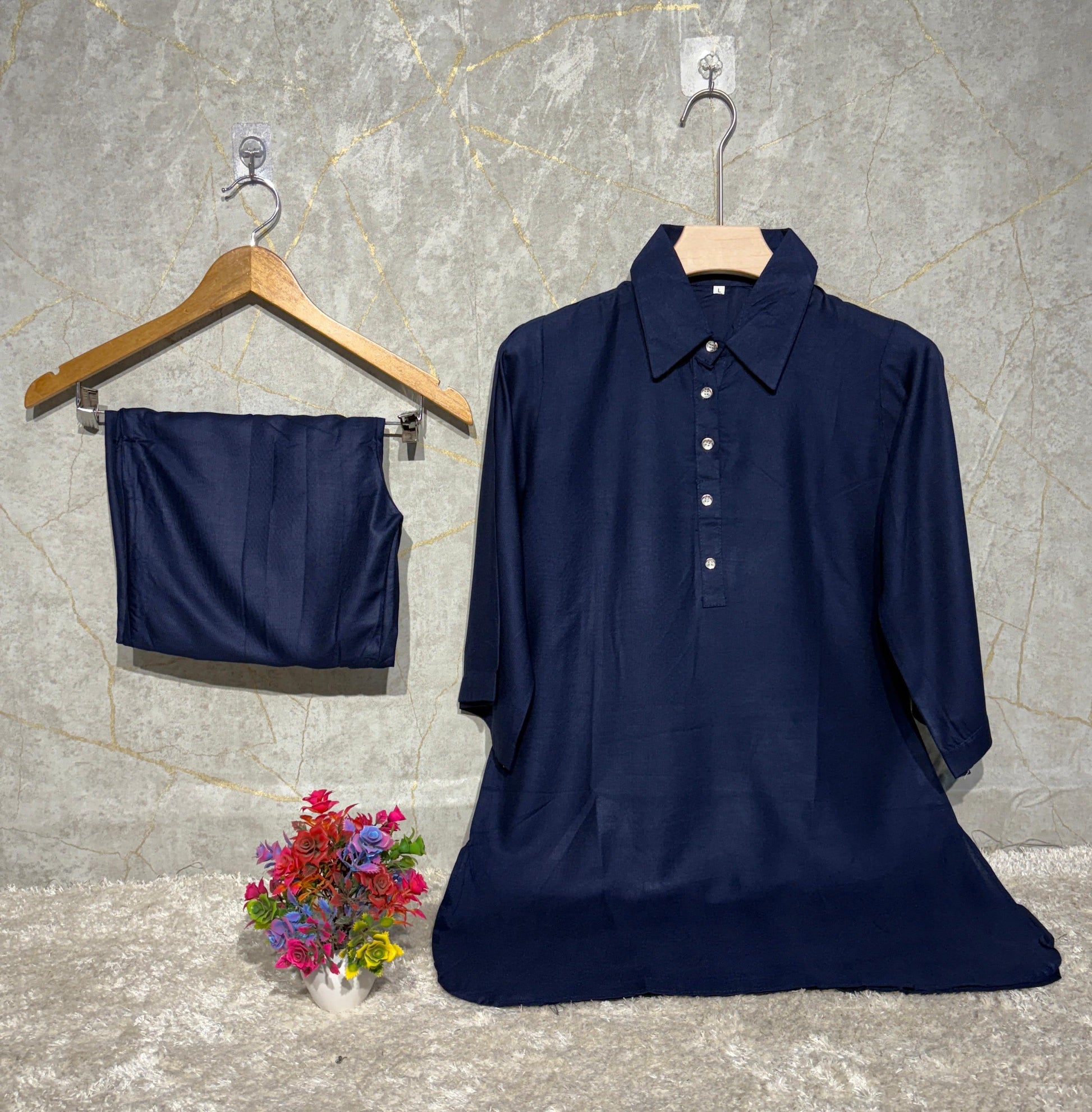 Blue Premium Co-Ord Set For Women