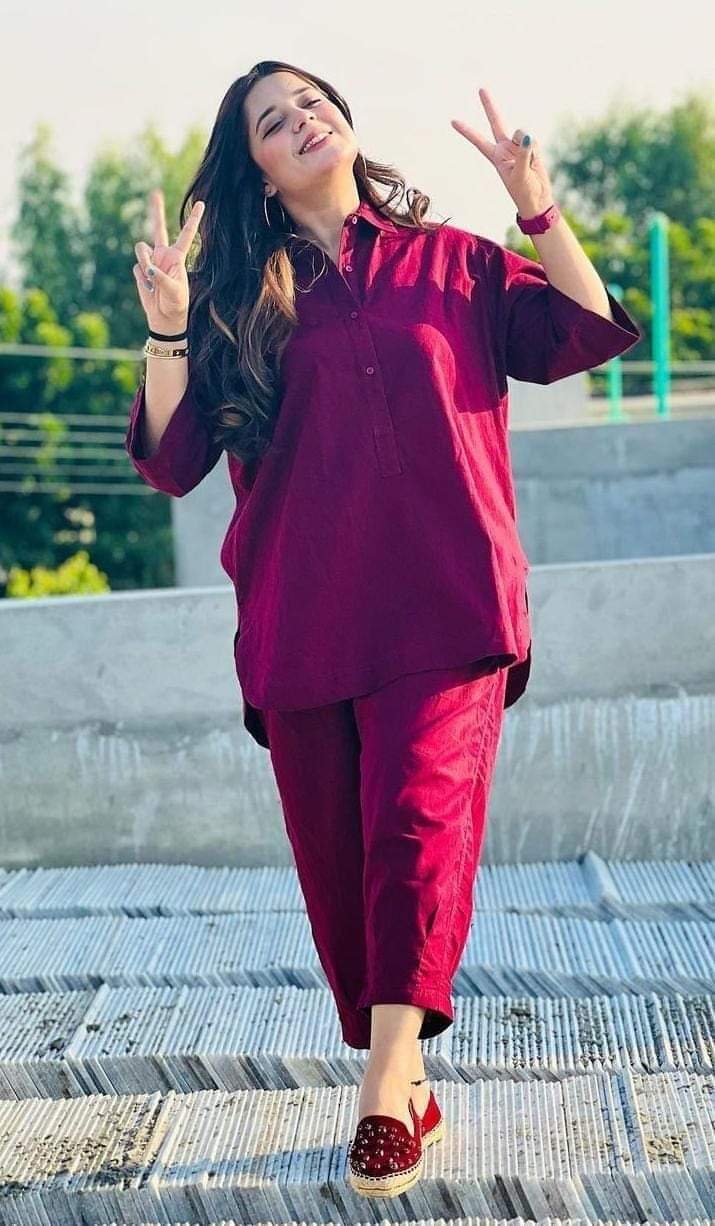 Maroon Premium Co-Ord Set For Women