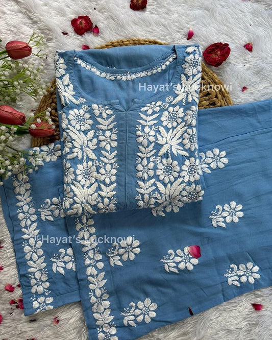 Dark Sky  Regular Kurta Set For Women