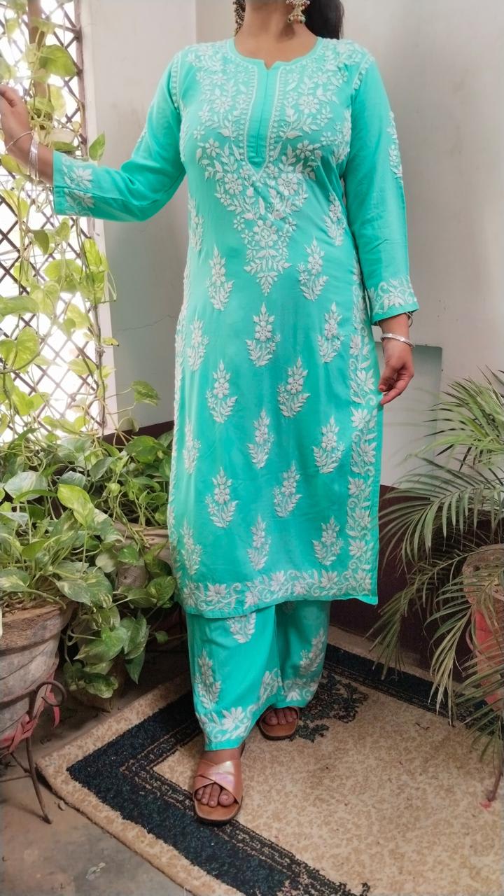 Pool Beautiful Floral Designer Suit For Women