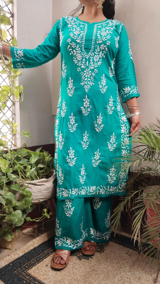 Rama Beautiful Floral Designer Suit For Women