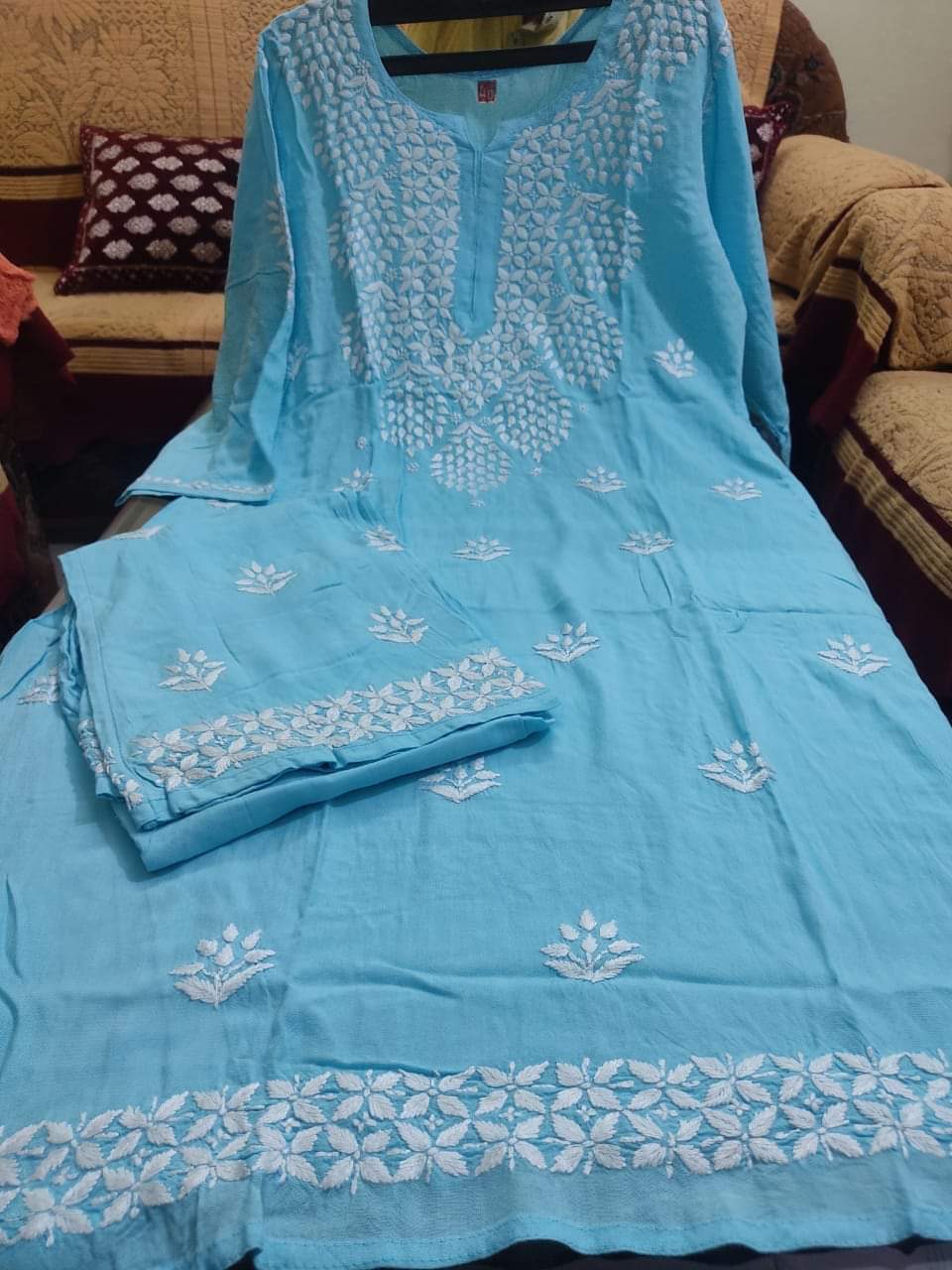 FIROJI kurti and plazzo set