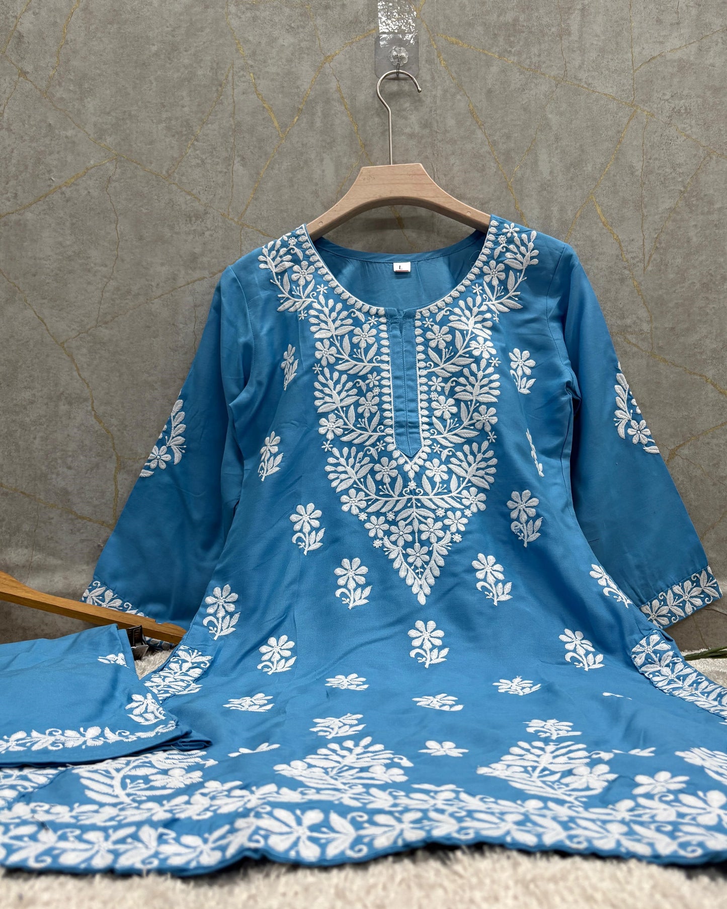 D SKY Chikankari Kurti Set Online At Best Price For Women