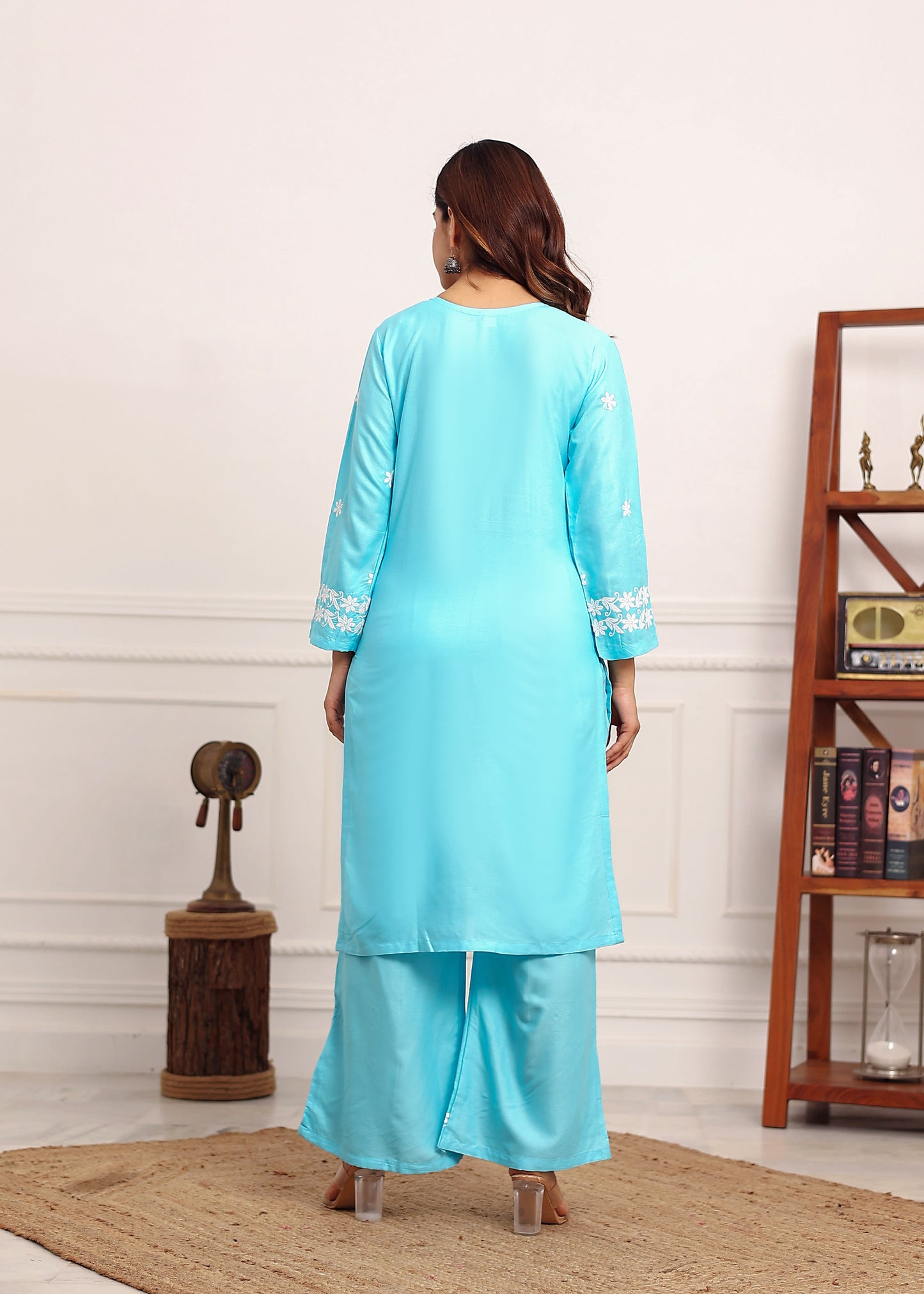 FIROJI Premium Rayon Kurti Plazo Set