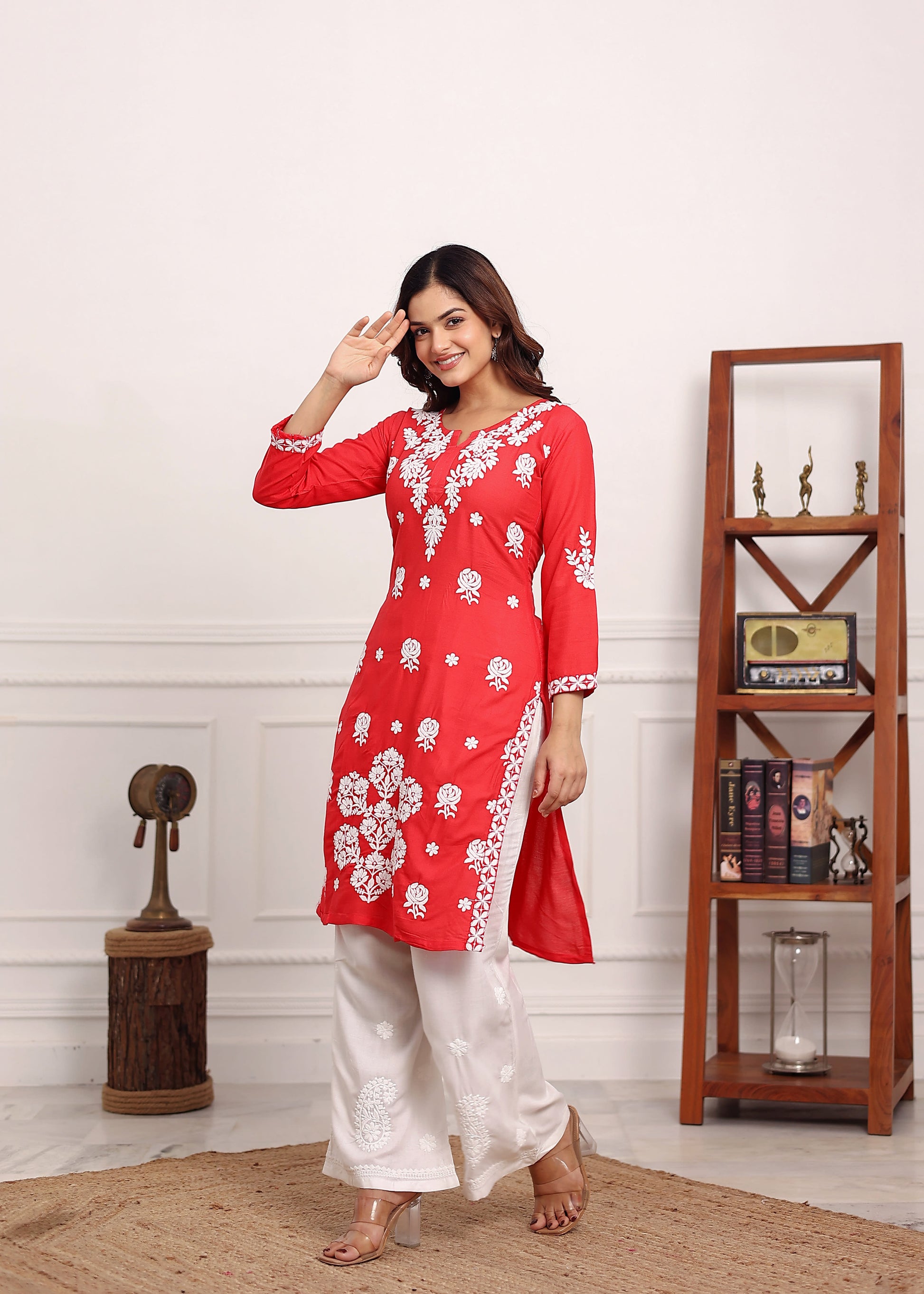 GAJARI Ladies Kurti Set - Buy Ladies Kurti Set online in India