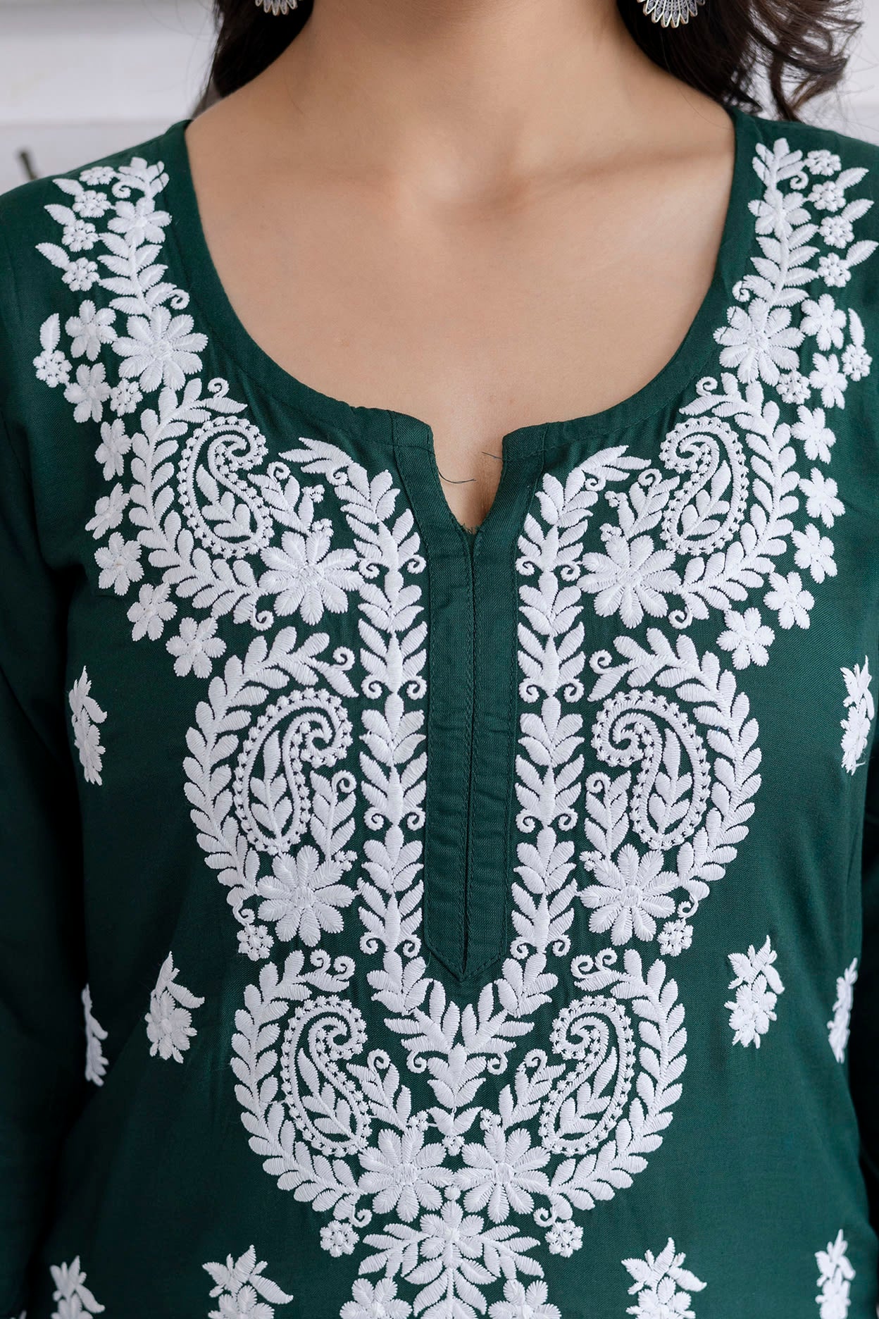 GREEN Trendy Fashionable kurtis