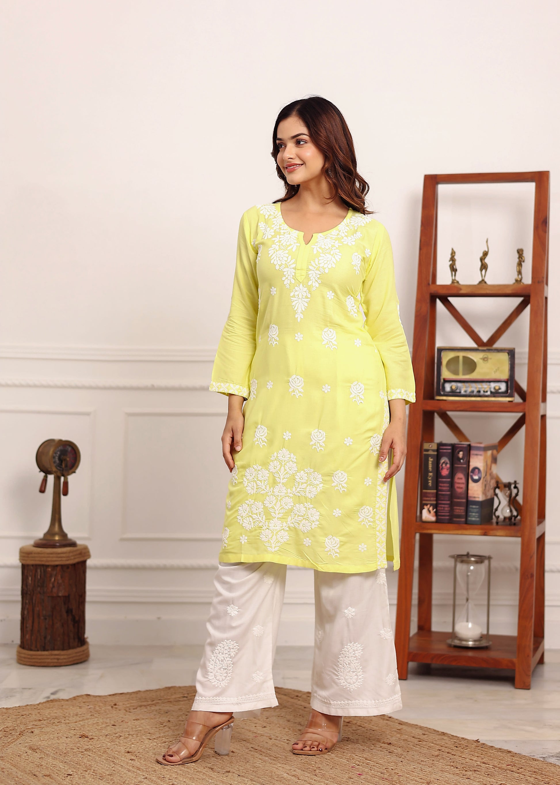 LEMON Ladies Kurti Set - Buy Ladies Kurti Set online in India