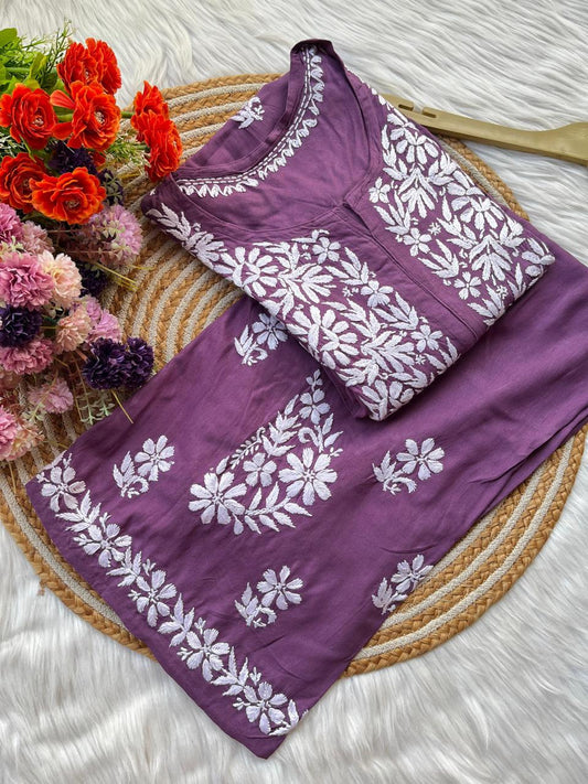 MAGENTA *Premium Reyon Co-ord set*