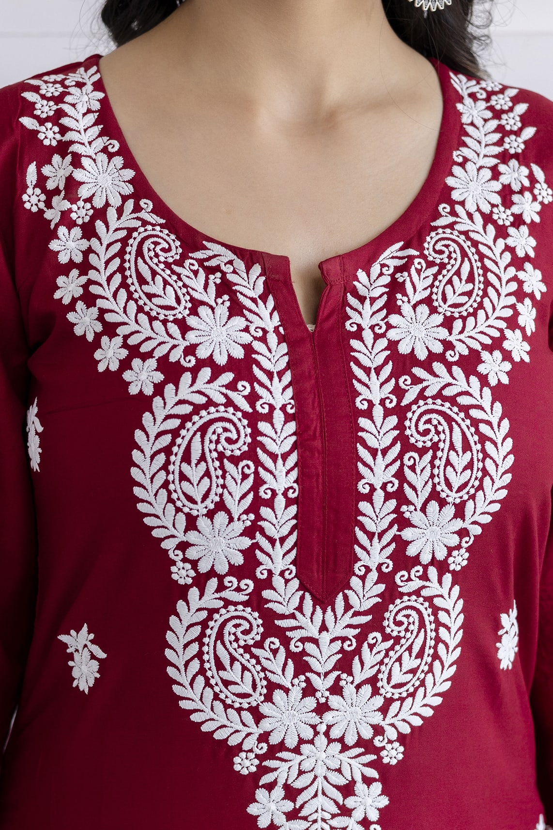MAROON Trendy Fashionable kurtis