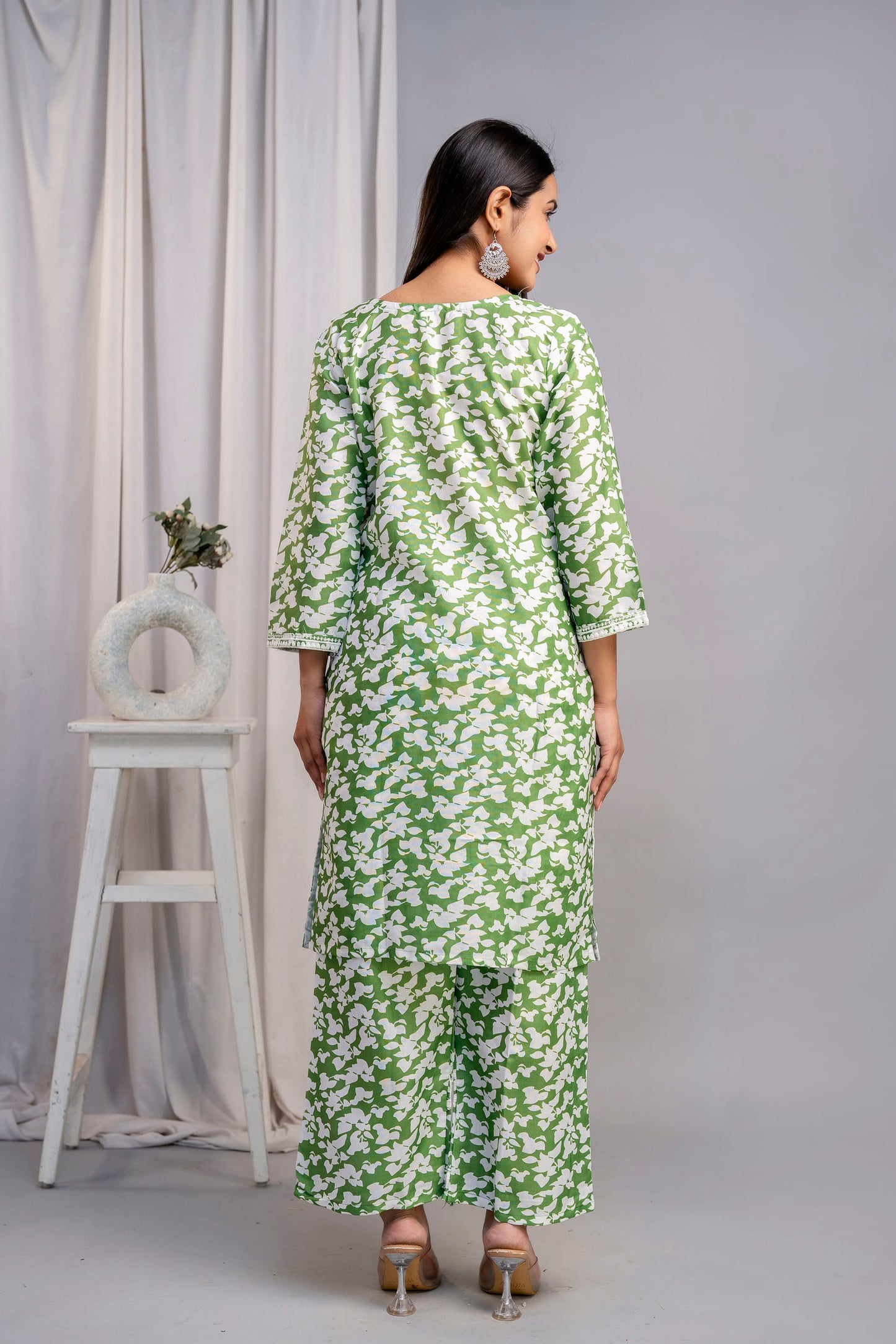 MEHNDI Beautiful Two Peice Cotton Set