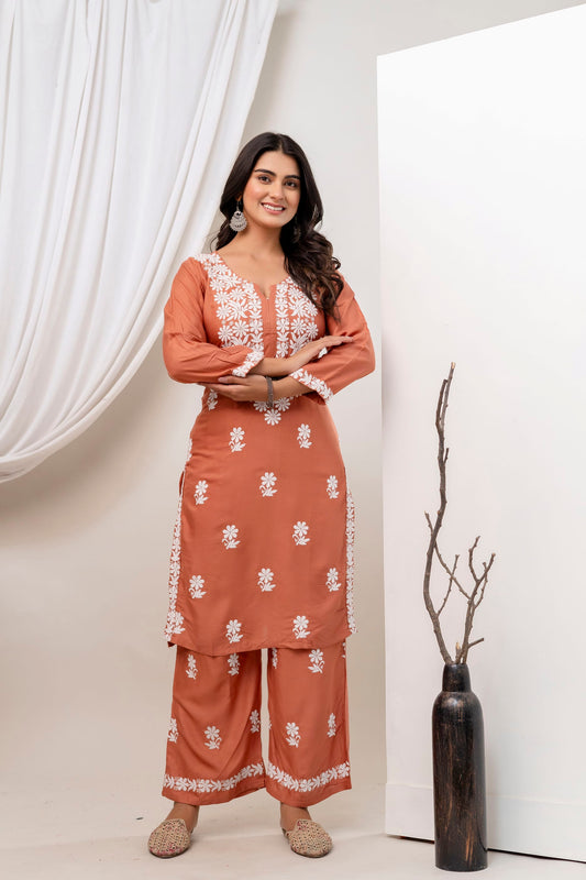 MISTY ROSE kurtis set for women latest design