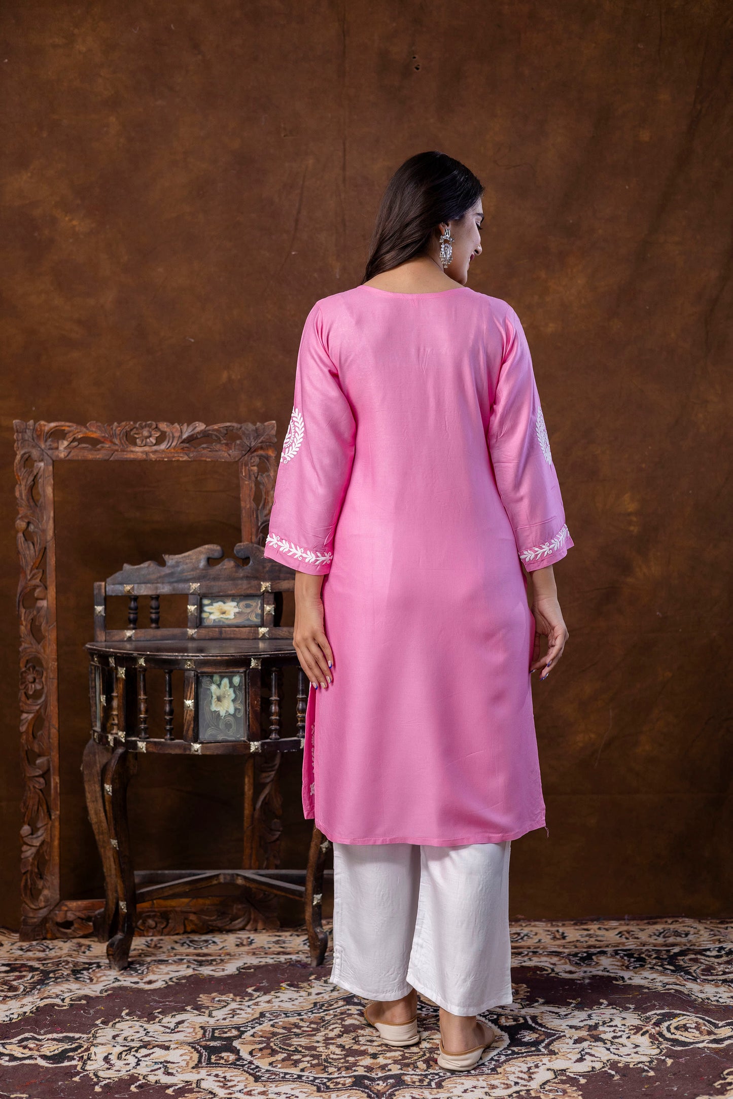 PINK Trendy Fashionable kurtis
