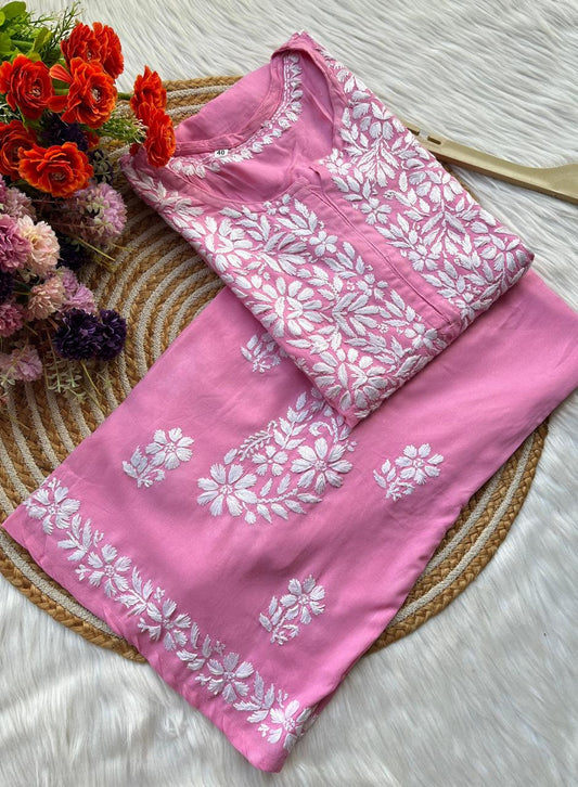 PINK *Premium Reyon Co-ord set*