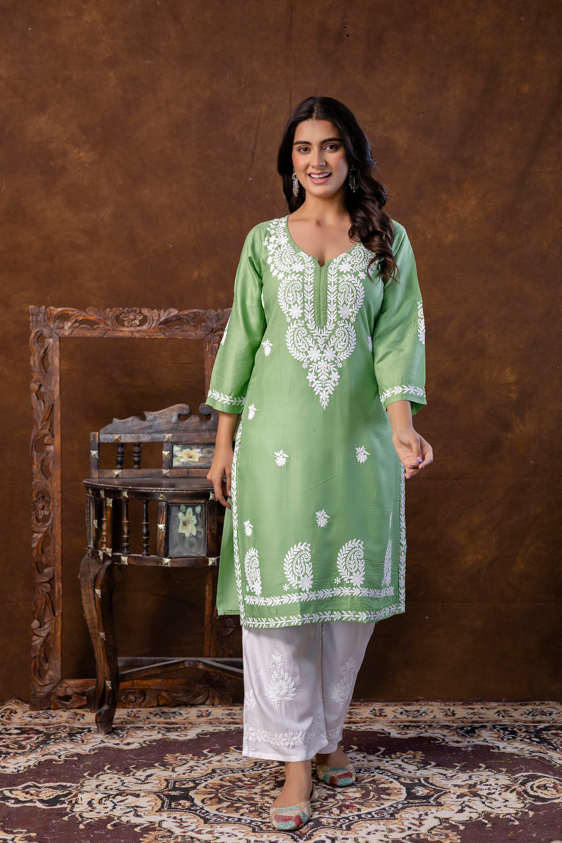 PISTA Trendy Fashionable kurtis