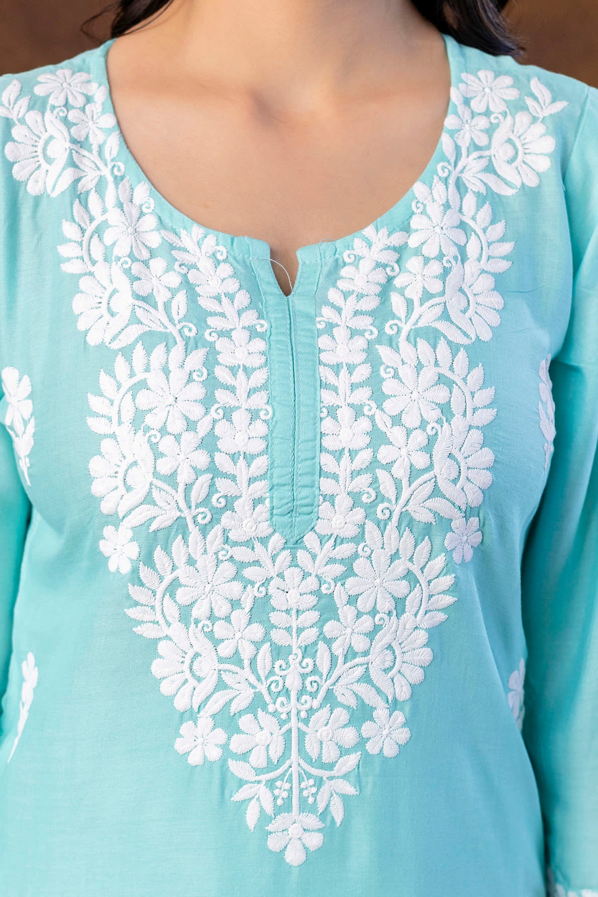 POOL  Women Rayon Embroidered Kurta Set