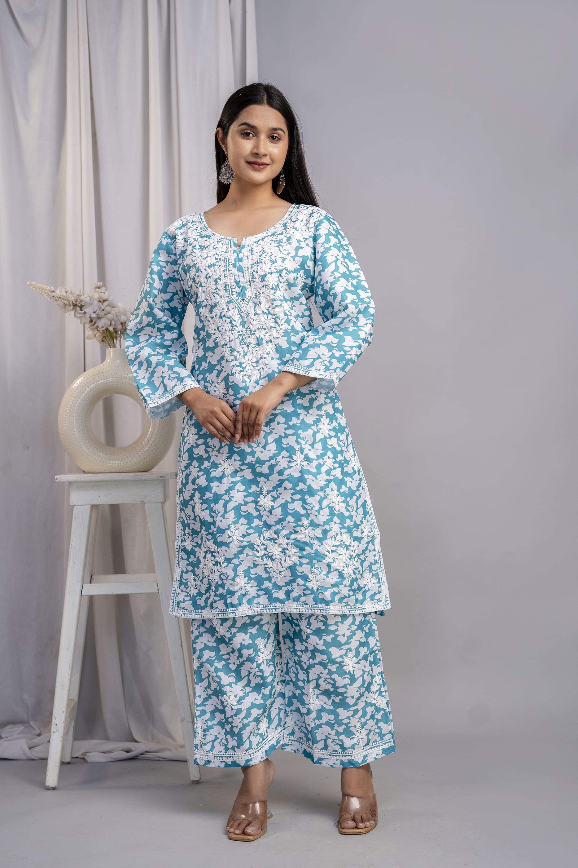 RAMA Beautiful Two Peice Cotton Set