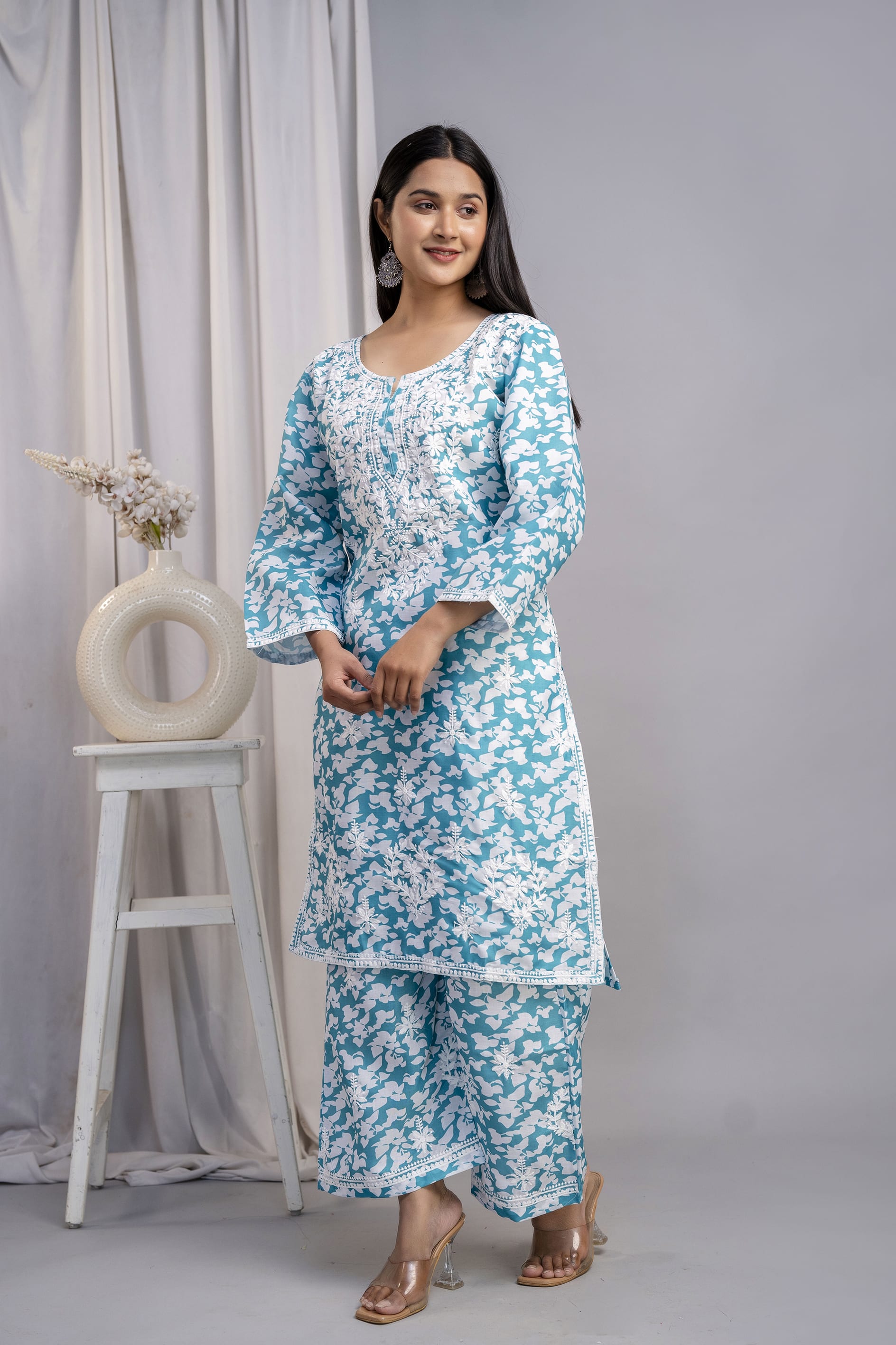 RAMA Beautiful Two Peice Cotton Set